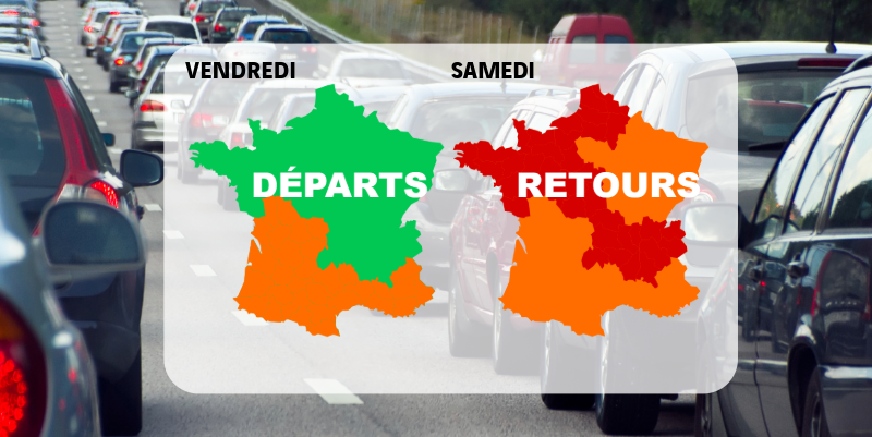 Dernier week-end d’août : des bouchons sur A7, A9, A10 et A61 du 29 au 31 août