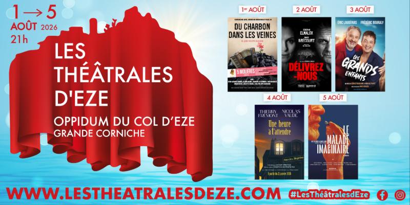 Les Théâtrales d'Èze, balcon sur la Méditerranée et scène à ciel ouvert