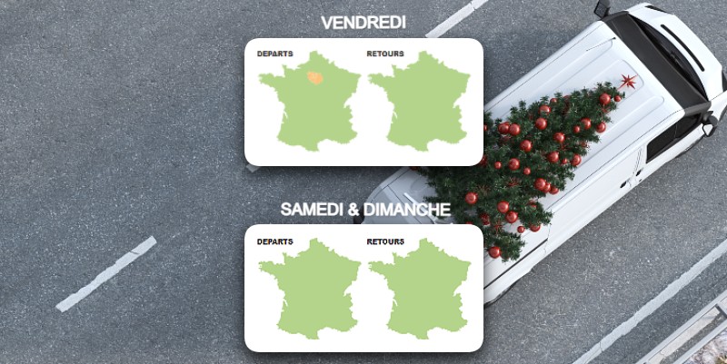 Vacances de Noël : en avant les départs