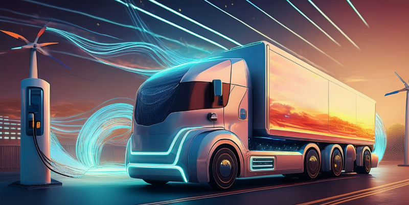 Chauffeur de poids lourds éléctrique : vers une recharge des véhicules plus rapide