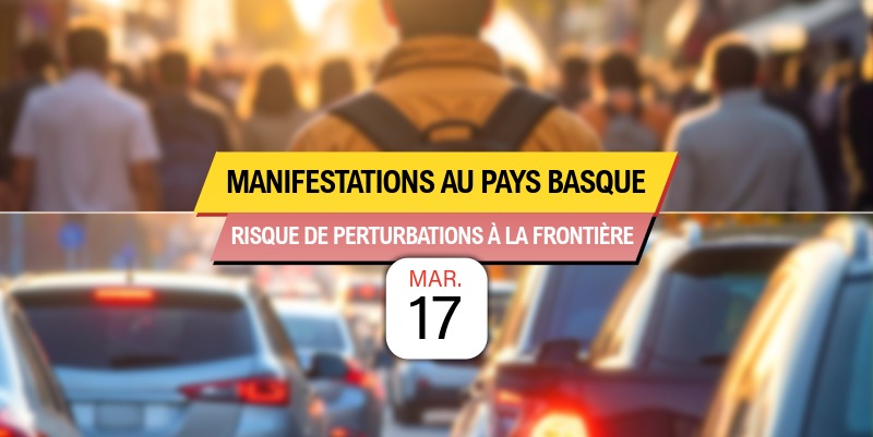 Grève générale du 17 mars au Pays basque : quelles conséquences sur l'autoroute côté français ?