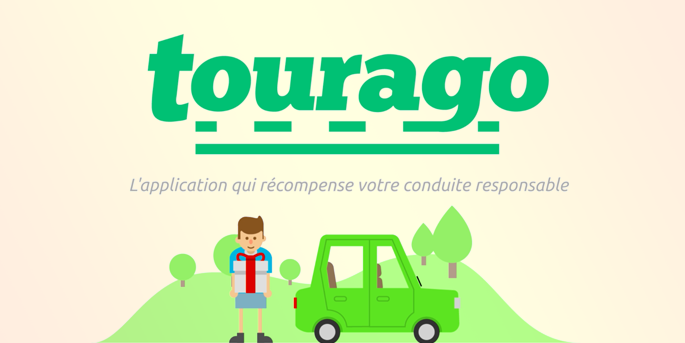 illustration de L'application Tourago