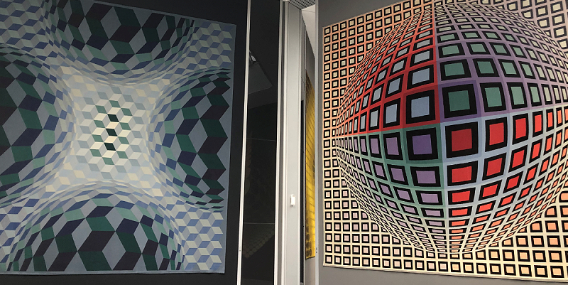 illustration de La Fondation Vasarely à Aix-en-Provence