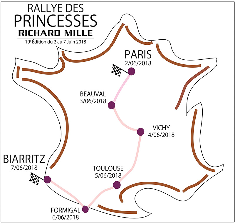 illustration de Le Rallye des Princesses 2018