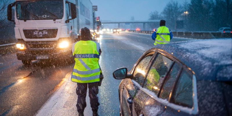 Trafic perturbé : neige ce soir de Paris à Rennes, interdictions pour les poids lourds
