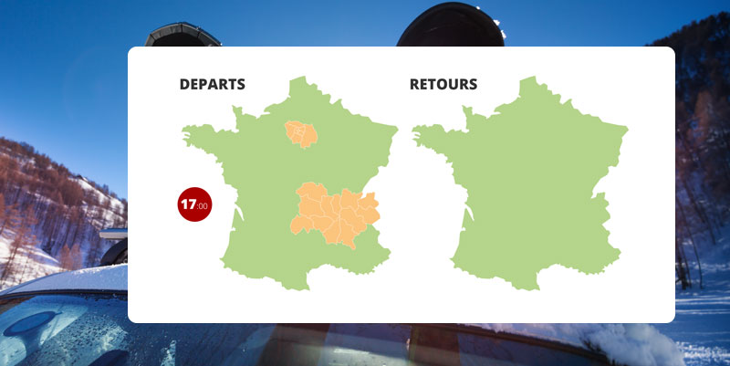 Début des vacances de la zone C : focus sur le trafic vendredi 9 février