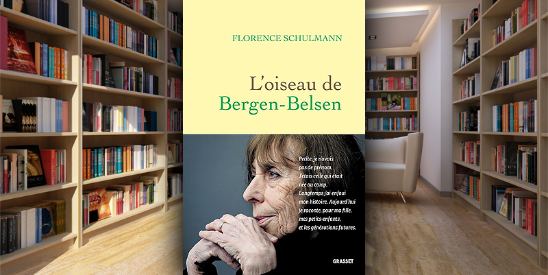 illustration de ''L'oiseau de Bergen-Belsen'' de Florence Schulmann