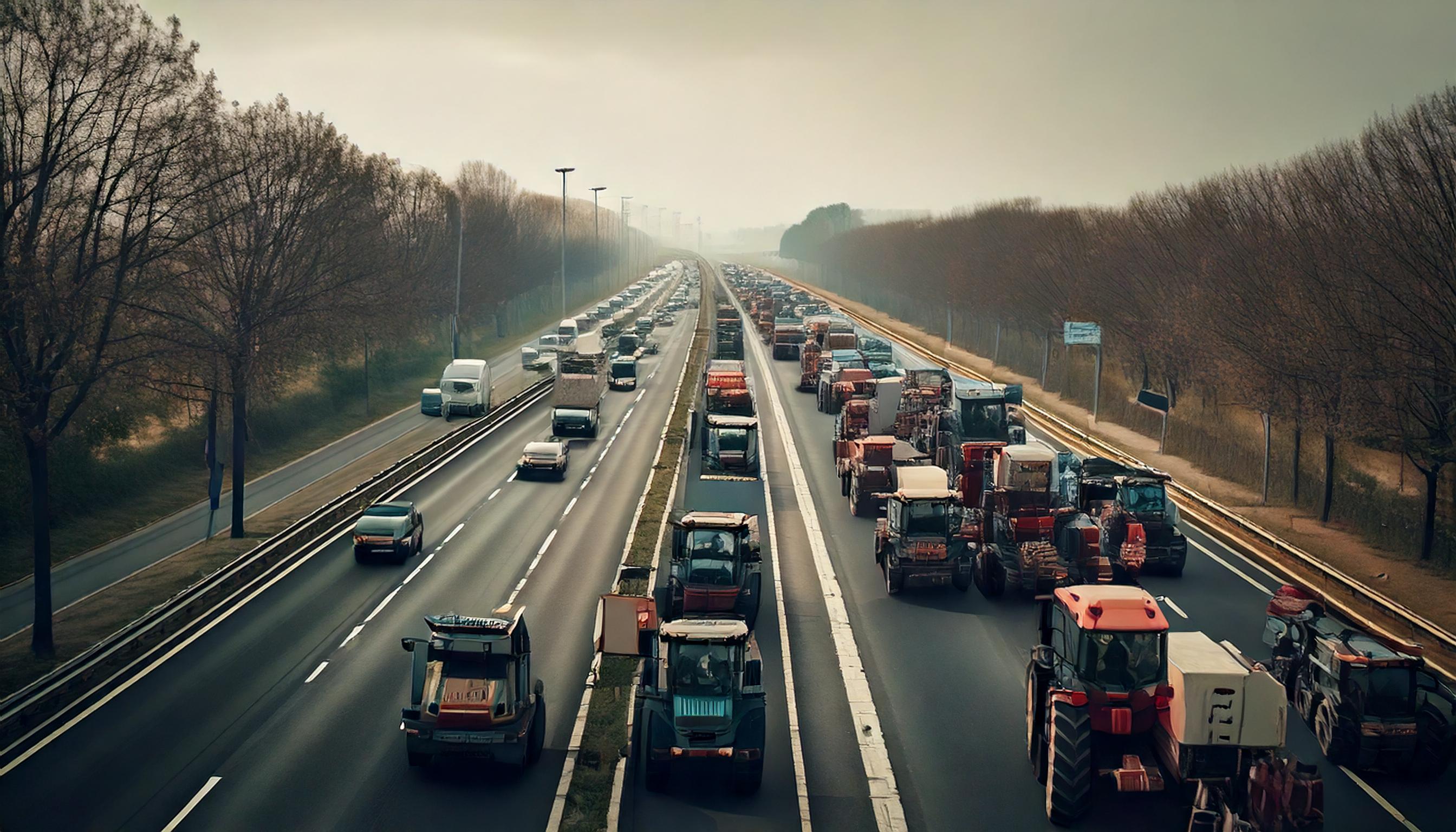 illustration de Perturbations sur la RN118 : une mobilisation agricole prévue dès dimanche 16h