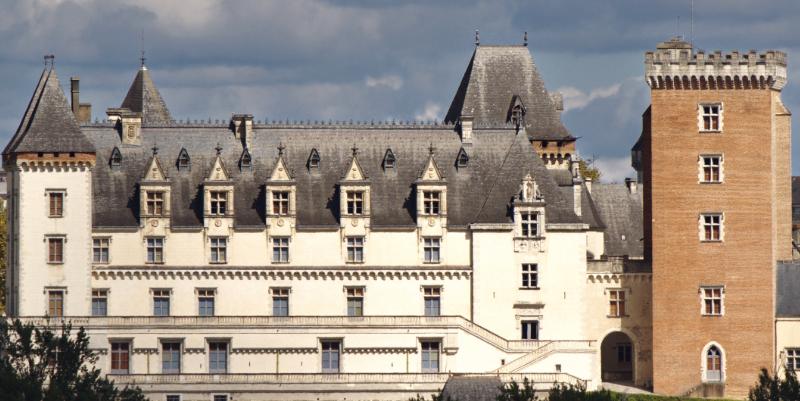 Le Château de Pau, là où est né en 1553 Henri IV, futur roi de France