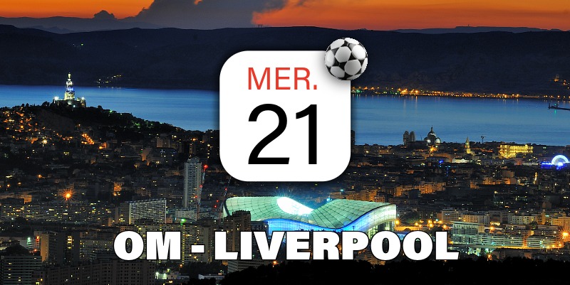 OM – Liverpool au Vélodrome mercredi 21/01 : des bouchons attendus sur les autoroutes A50, A7 et A55