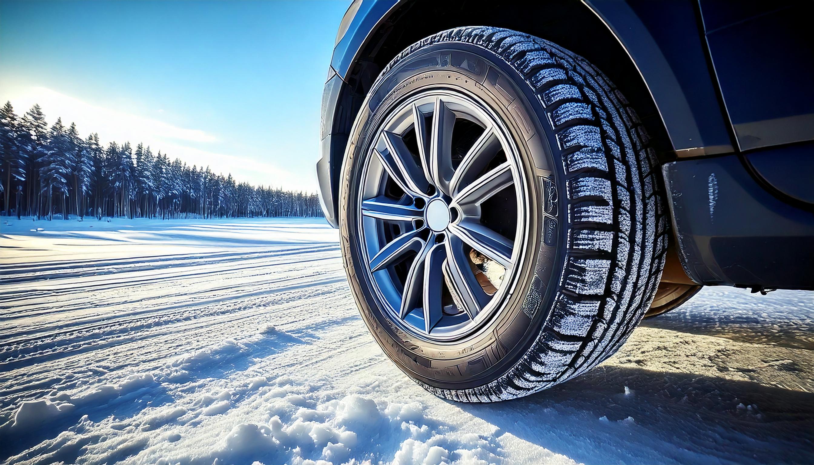 illustration de Pneus hiver ou 4 saisons : lequel choisir pour rouler sur la neige en toute sécurité ?