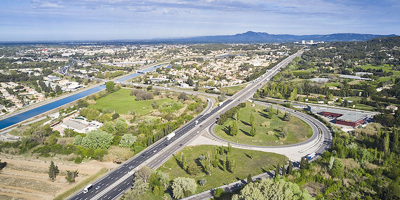 illustration de A7/A54 Fermeture Bifurcation à Salon-de-Provence