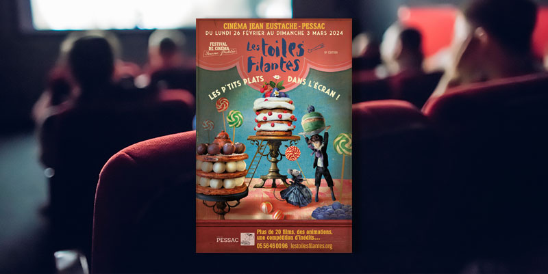 illustration de Les Toiles Filantes mettent les petits plats dans l'écran à Bordeaux