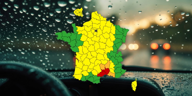 Vigilance rouge pour des pluies exceptionnelles : vitesse abaissée sur l’A9, l’A54 et l’A709