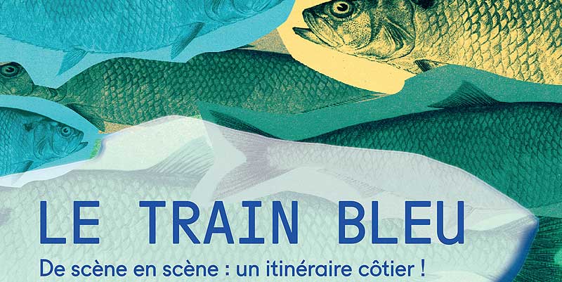 illustration de Voyage en Train Bleu près de Marseille