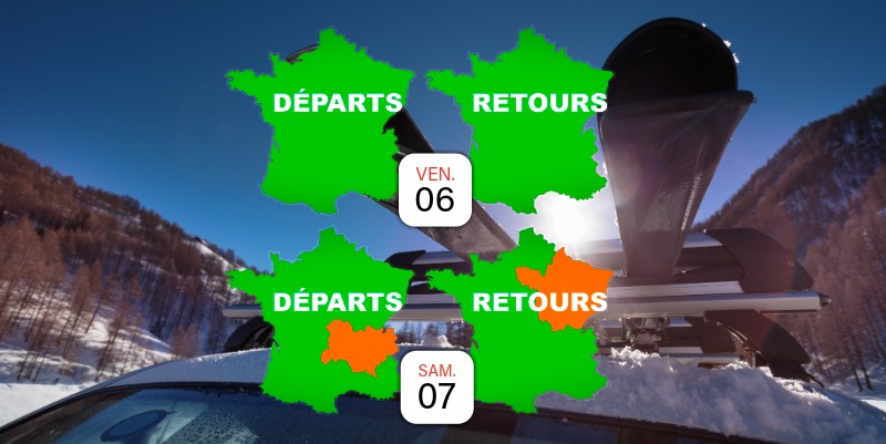 Retour de vacances : quelles difficultés attendre ce dernier week-end, du 6 au 8 mars ?