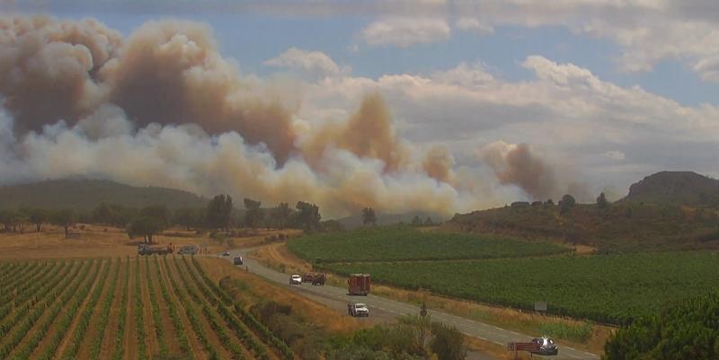 Incendie près de Narbonne : les itinéraires de déviation à connaître absolument