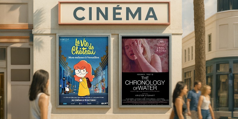 Au cinéma le 15 octobre : La Vie de Château et The Chronology of Water