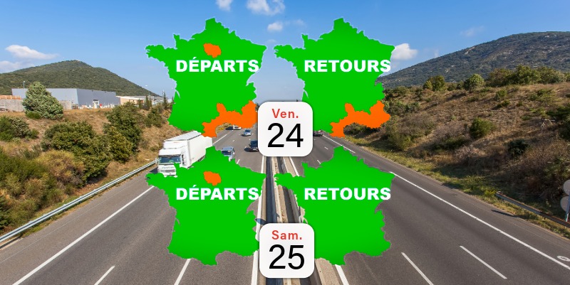 Bison Futé – Week‑end du 24 au 26 avril 2026 : quand partir pour rentrer sans bouchons ?