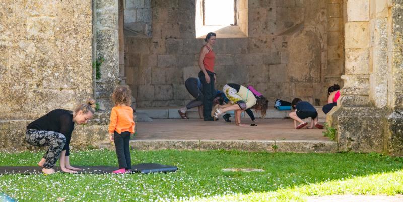 illustration de ''Monuments en (pleine) forme'' : sport et bien-être aux châteaux