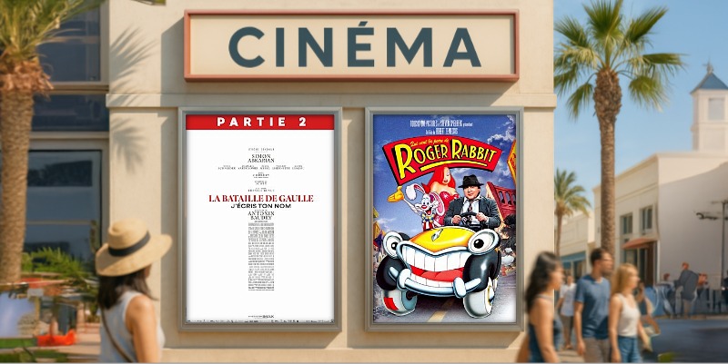 Au cinéma cet été : Thierry Chèze (Première) défend La Bataille de Gaulle et redécouvre Roger Rabbit