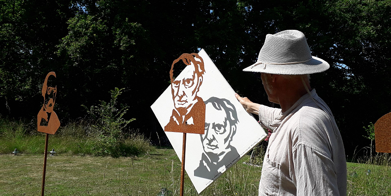 illustration de Jardin Littéraire de Sculptures près de Périgueux