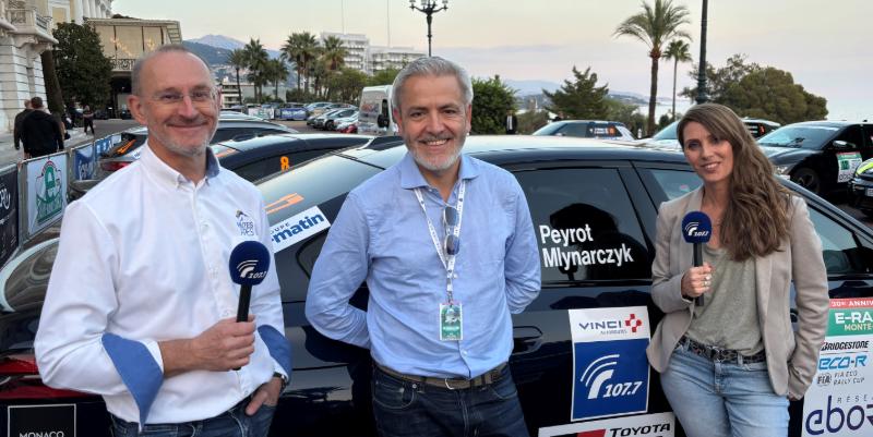 Le 107.7 partenaire du 30ᵉ E-Rallye Monte-Carlo