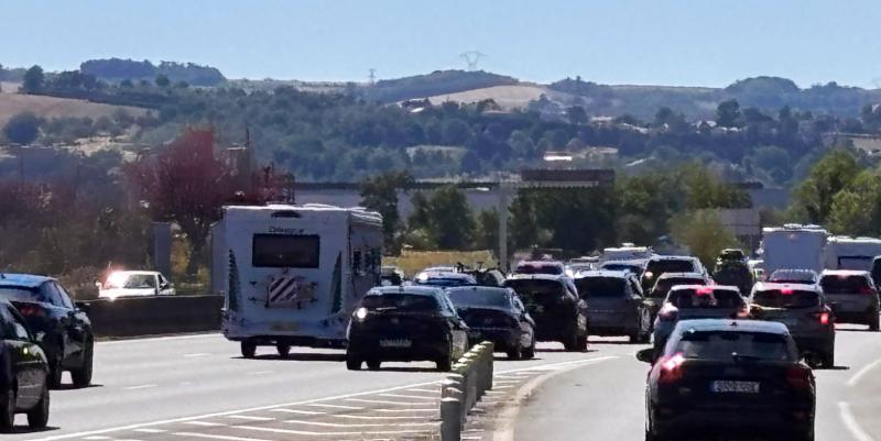 Bouchons à Valence, Narbonne et Carcassonne ce lundi midi : +1h40 sur A7, +1h45 sur A9, +1h sur A61