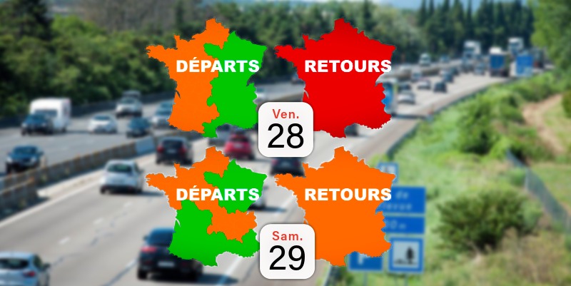 Retour de vacances d’été 2026 : quels sont les jours et les axes les plus chargés du 28 au 31 août ?