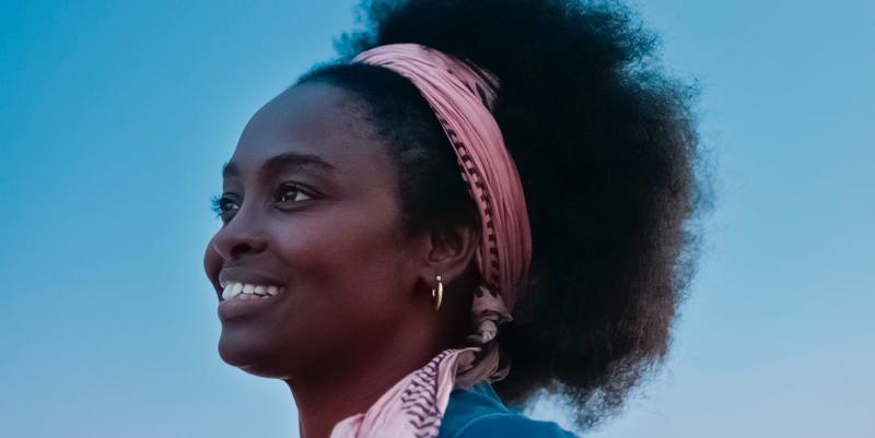 illustration de Aïssa Maïga dans ''Promis le ciel'', à Cannes