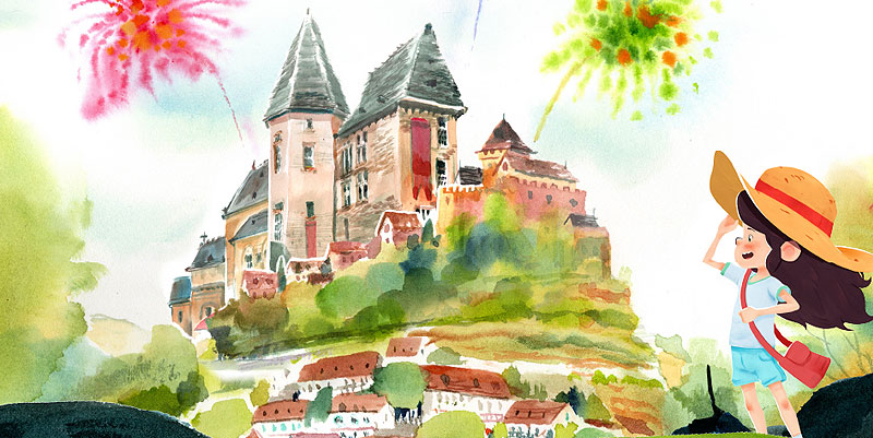 illustration de Châteaux en Fête en Dordogne : plongez dans l'histoire du 13 au 28 avril 2024