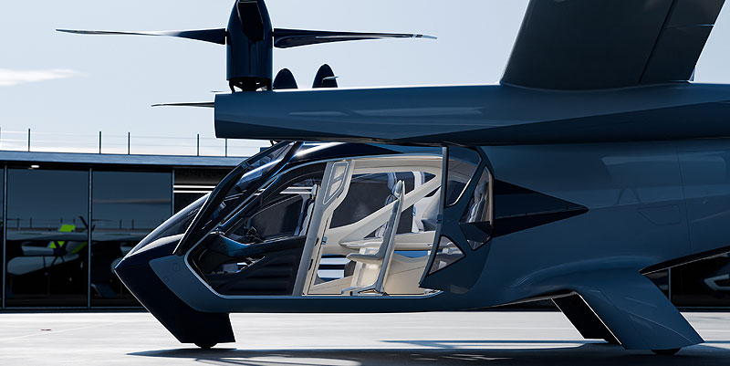 illustration de CES 2024 : une nouvelle voiture volante signée Hyundai Motor Group et Supernal