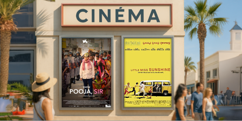 Au cinéma le 23 juillet : Poudja Sir en salle, Little Miss Sunshine en VOD