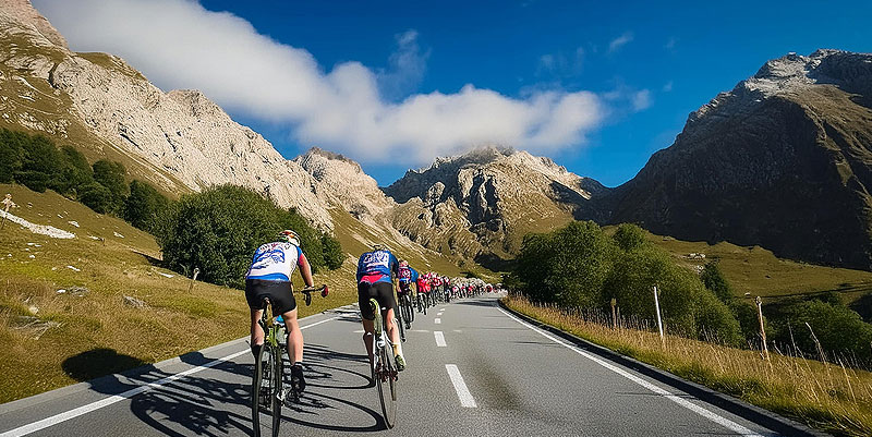 illustration de Passage du Tour de France à Barcelonnette : perturbations les 18 et 19 juillet