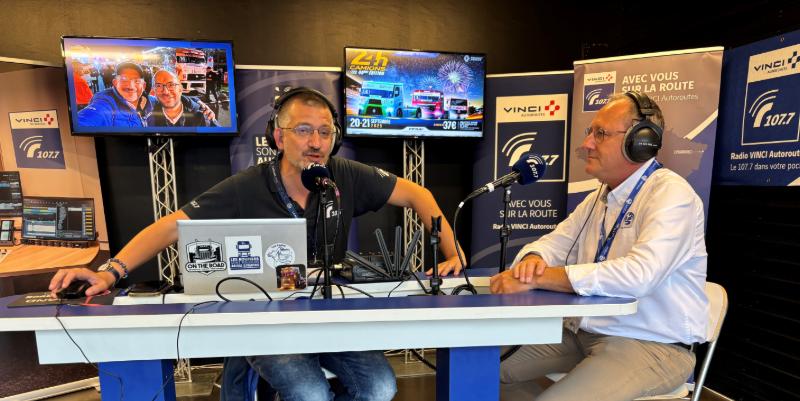 Le 107.7 en direct des 24h Camions Le Mans 2025