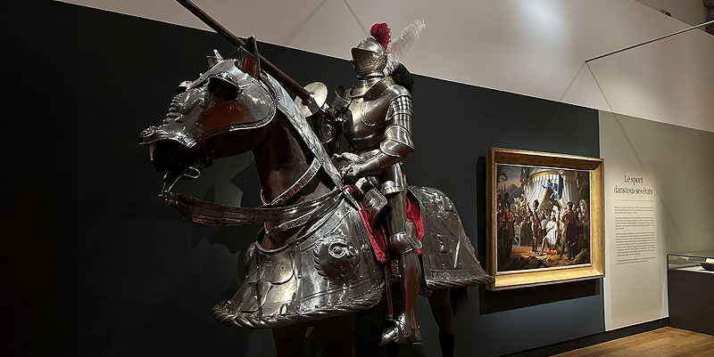 illustration de Défis et sports, de l'Antiquité à la Renaissance, exposition en Dracénie