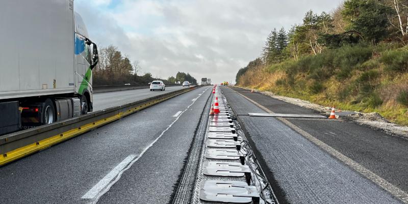 illustration de Recharger en roulant : une première mondiale sur l’autoroute A10