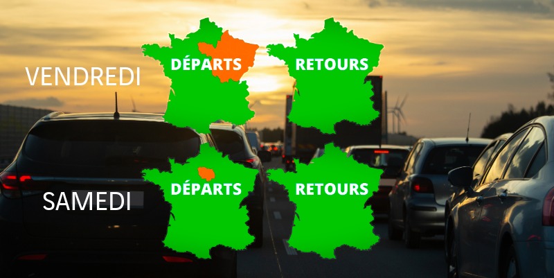 Début des vacances de la Toussaint : des bouchons attendus