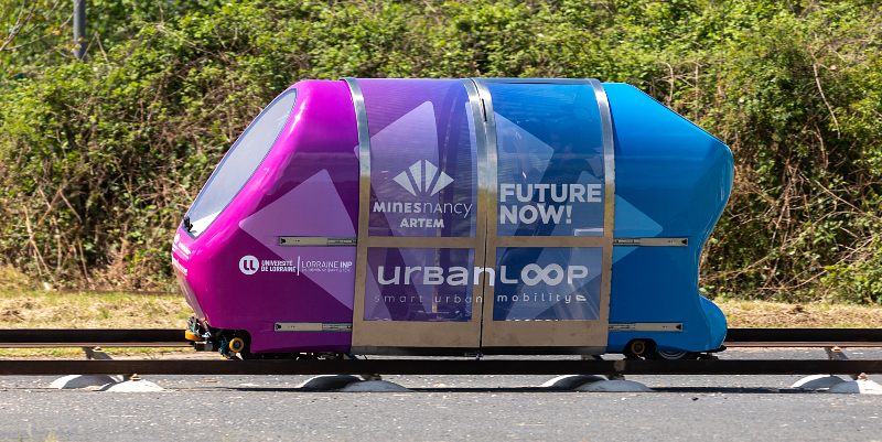 illustration de Urbanloop, le transport du futur
