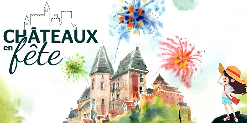 illustration de Châteaux en fête en Dordogne