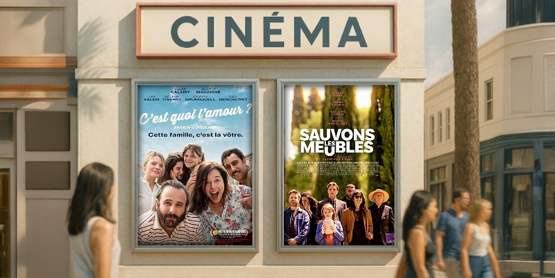 Au cinéma le 6 mai : C’est quoi l’amour ? et Sauvons les meubles