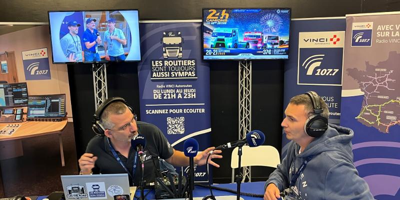 Le 107.7 en direct des 24h Camions Le Mans 2025