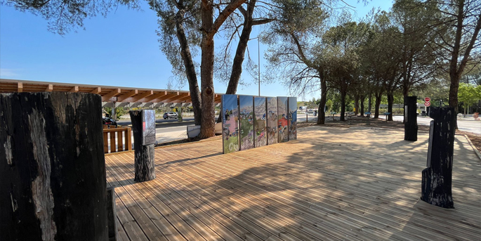 illustration de L’aire de la Sainte-Victoire inaugurée sur l’A8