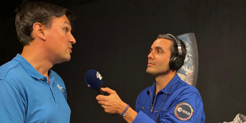 Une émission 100% spatiale : Le 107.7 en direct de la Cité de l’espace de Toulouse