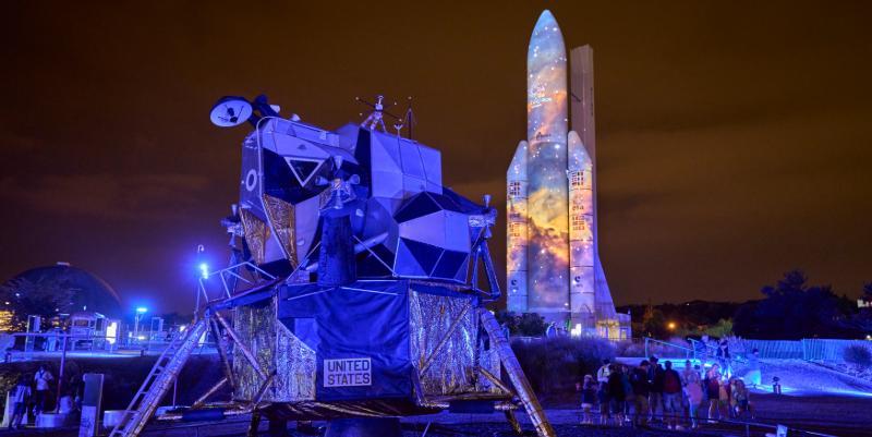 Sous le ciel de Toulouse, les Nocturnes de la Cité de l'Espace jusqu'au 21 août