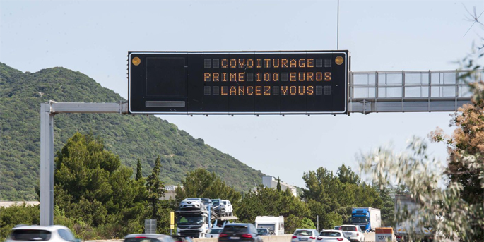 illustration de Cet été, une prime de 100€ pour favoriser le covoiturage sur l'autoroute