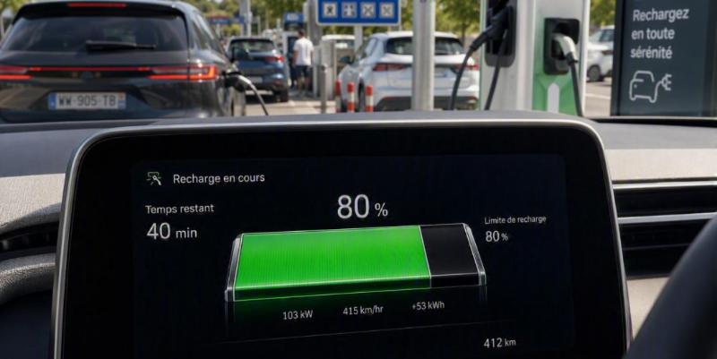 Faites la pause électrique : pourquoi s'arrêter avant 20% et repartir à 80% fait gagner du temps ?