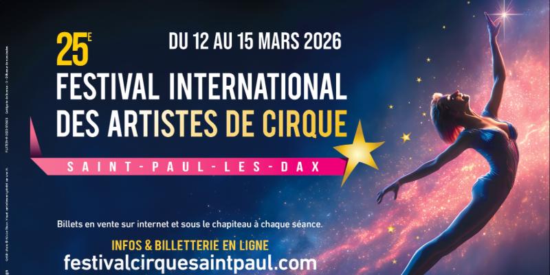 Le 25ᵉ Festival des artistes de cirque à Saint-Paul-les-Dax : 14 numéros pour un véritable show