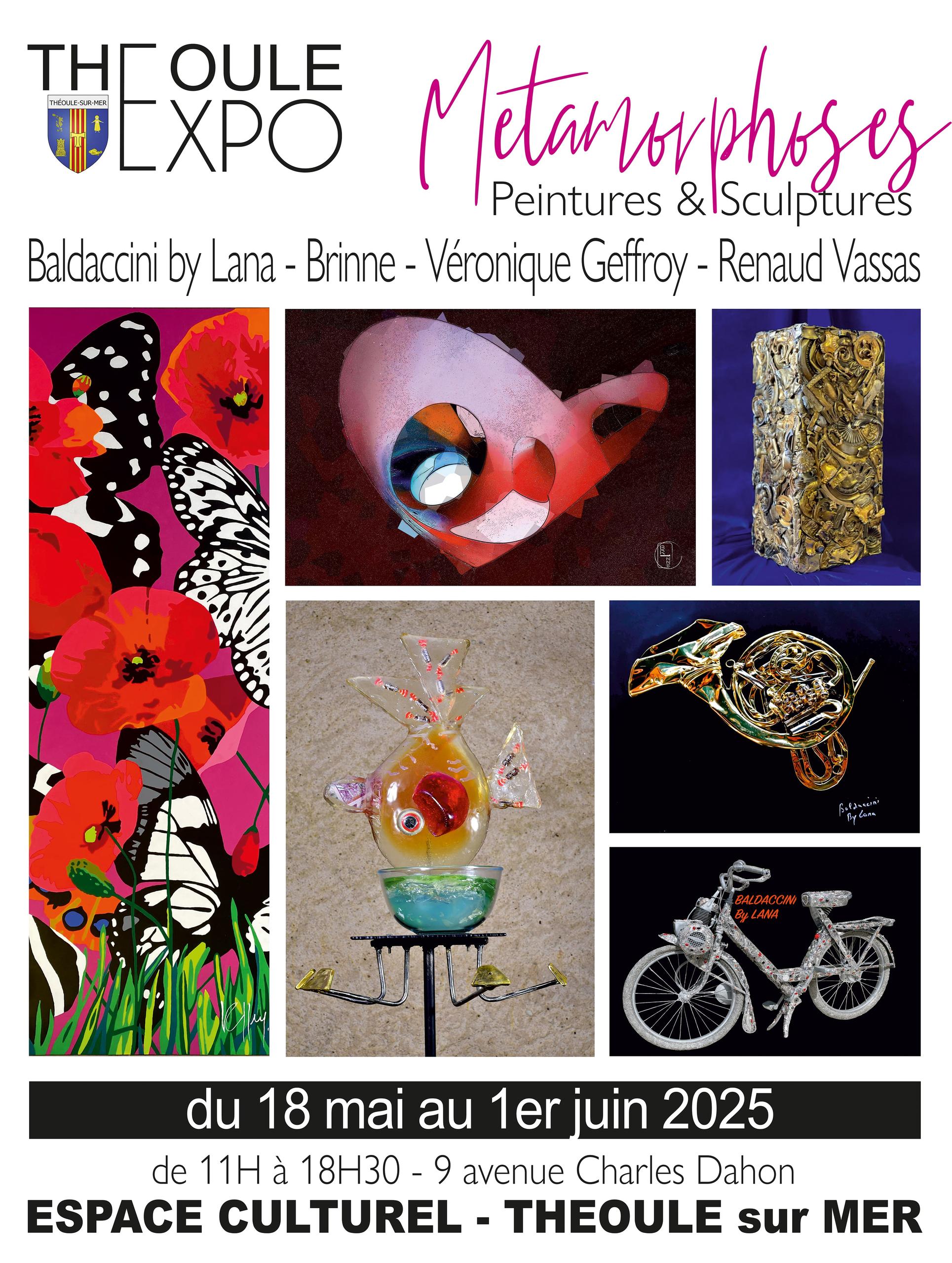 illustration de Exposition ''Métamorphoses'' à Théoule-sur-mer