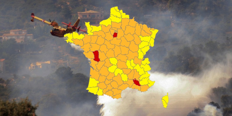 Vigilance incendie élevée sur toute la France ce mardi : attention aux feux en bord d'autoroute